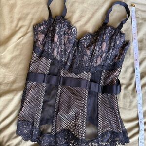 Victoria's Secret Black Mesh Lingerie